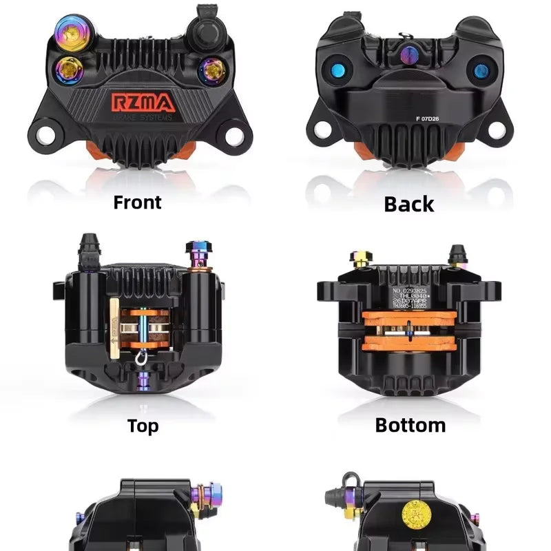 Ruizuma G-M605 large crab brake caliper titanium alloy brake pump electric motorcycle modification motorcycle upgrade Oasis Select