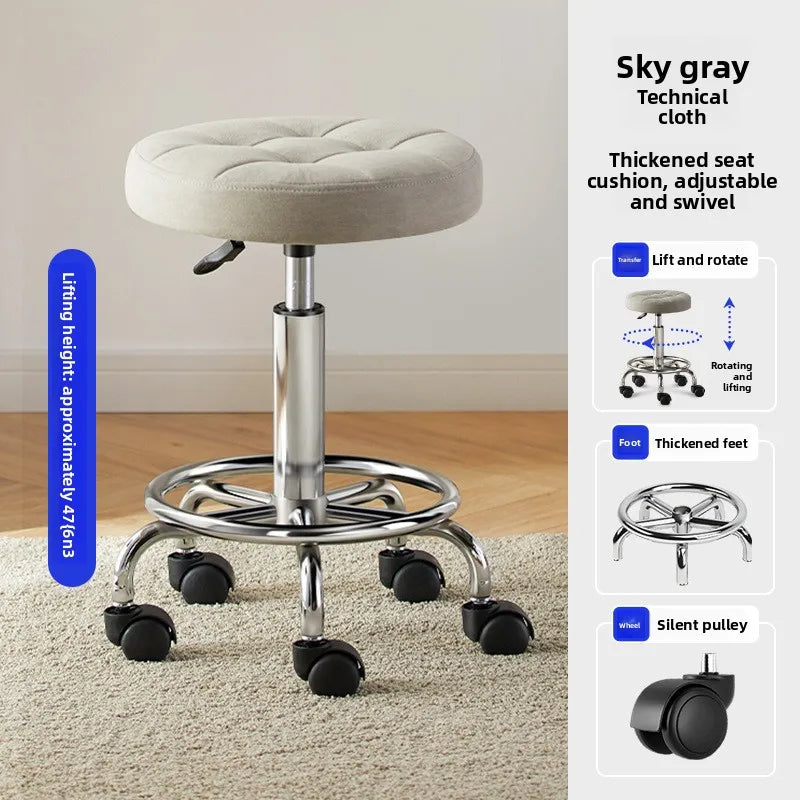 Makeup Stool Writing Study Chair Laboratory Pulley Office Chair Computer Chair Lifting Desk Chair Oasis Select 2