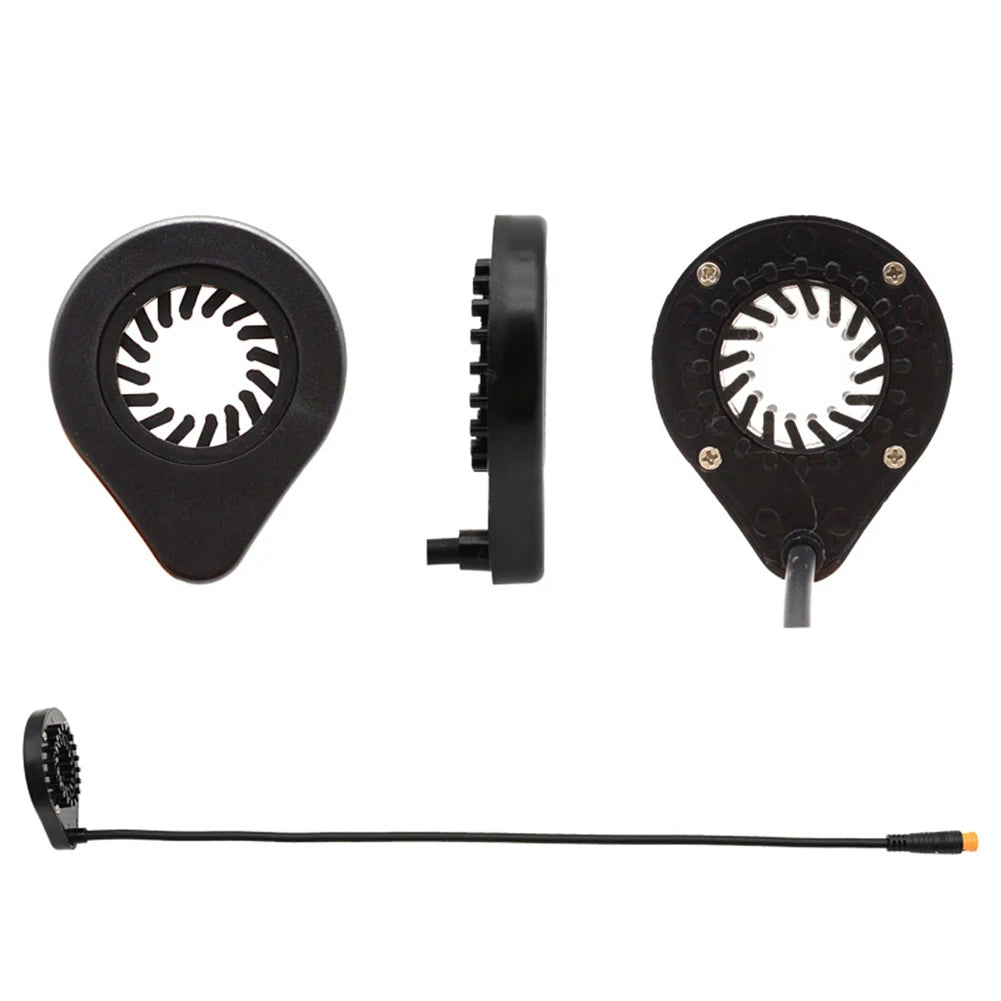Electric Bike Pedal Assist Sensor with 12 Magnet Double Hall PAS Designed with Waterproof ABS for Optimal Cycling Performance Oasis Select