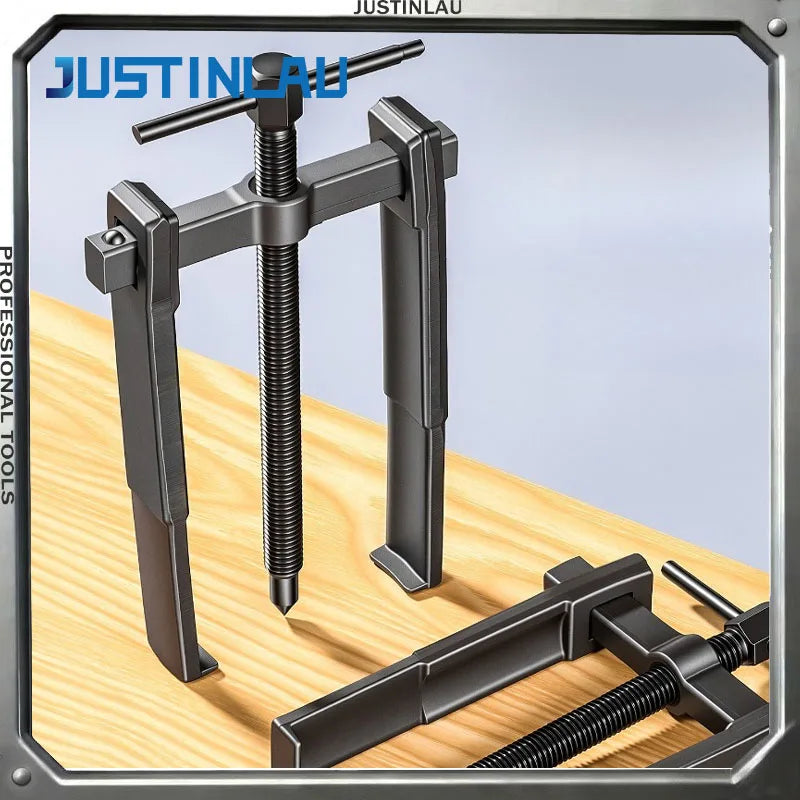 JUSTINLAU 1 Piece Two Claw Puller Bearing Disassembler Alloy Steel Puller Automotive Repair Gear Pulley Disassembly Tool Oasis Select