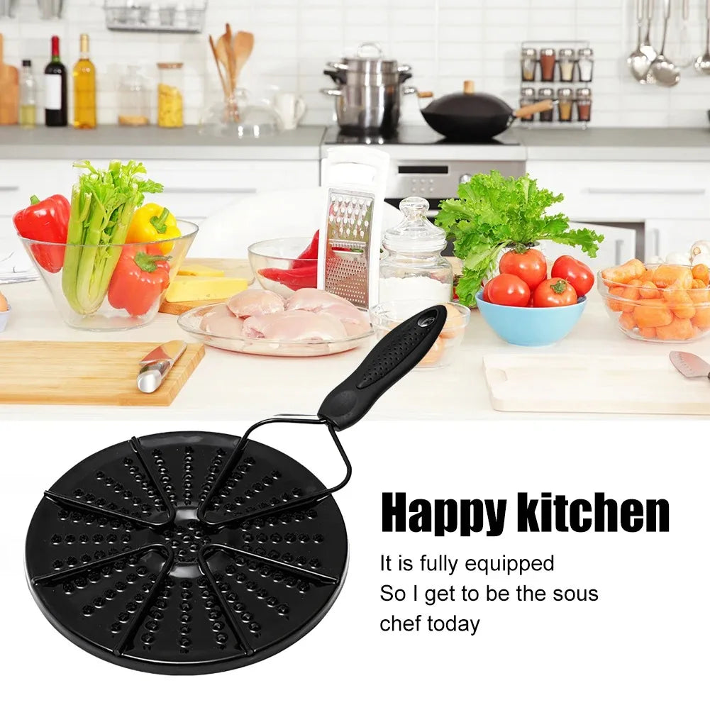 Heat Conduction of Gas Stove Diffuser Distributor Stove Top Heating Plate with Handle Put Rusty Kitchen Supplies Oasis Select Default Title