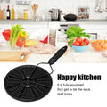 Gas Stove Heat Diffuser Plate with Handle – Enamel Defrost Tray Stovetop Heat Diffuser Oasis Select Default Title