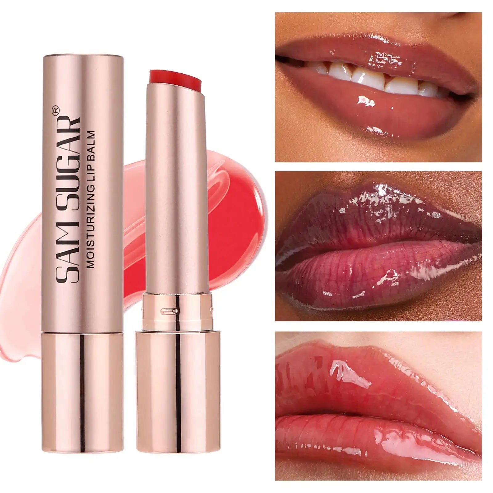 Hyaluronic Acid Lip Balm & Overnight Sleeping Mask | 24Hr Hydration