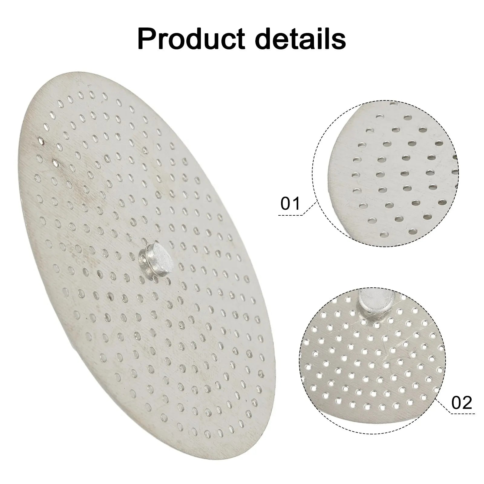 2/3/4/6/9Cups Coffee Filter Plate Stainless Steel Moka Pressed Powder Decrement For EspressoFor Home Office Coffee Bar Oasis Select