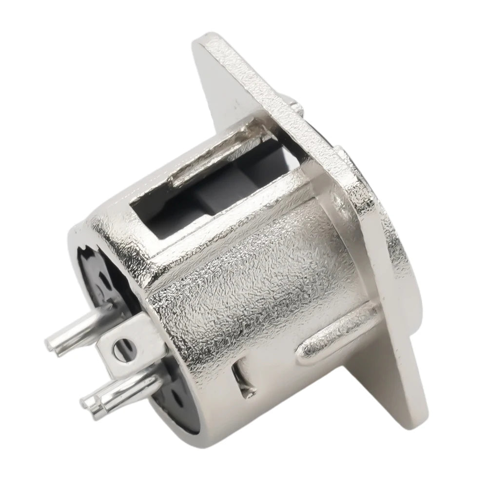 3Pin XLR Socket Male Female Panel Mount Chassis Socket Mic Jack Audio Connector With Solder Terminals For Patch Bay Snake Cabl Oasis Select