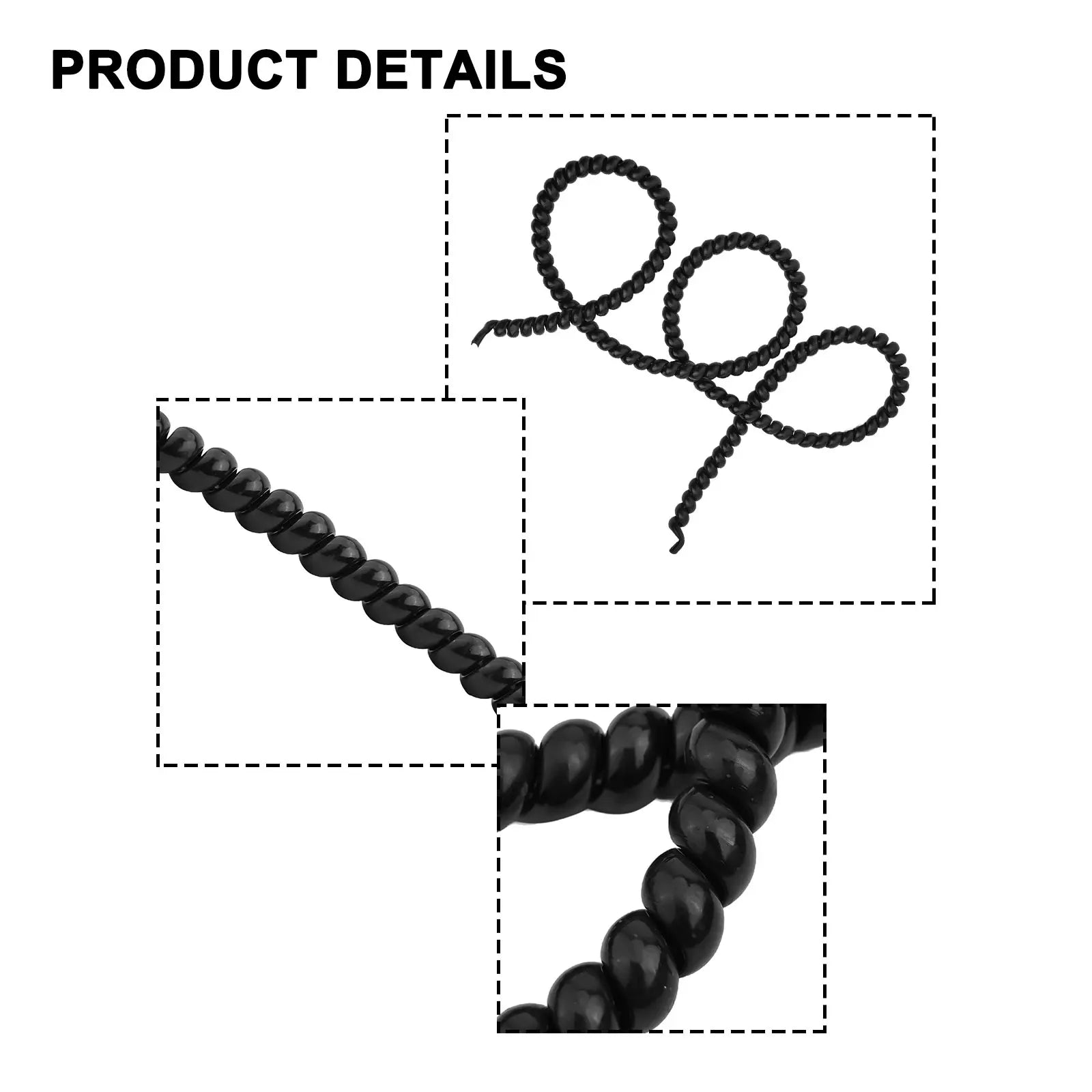 1/3Pcs Scooter Line Protector For Electric Vehicle Brake Wire Electric Scooter Line Tube Winding Tubes Protective Sleeve Oasis Select