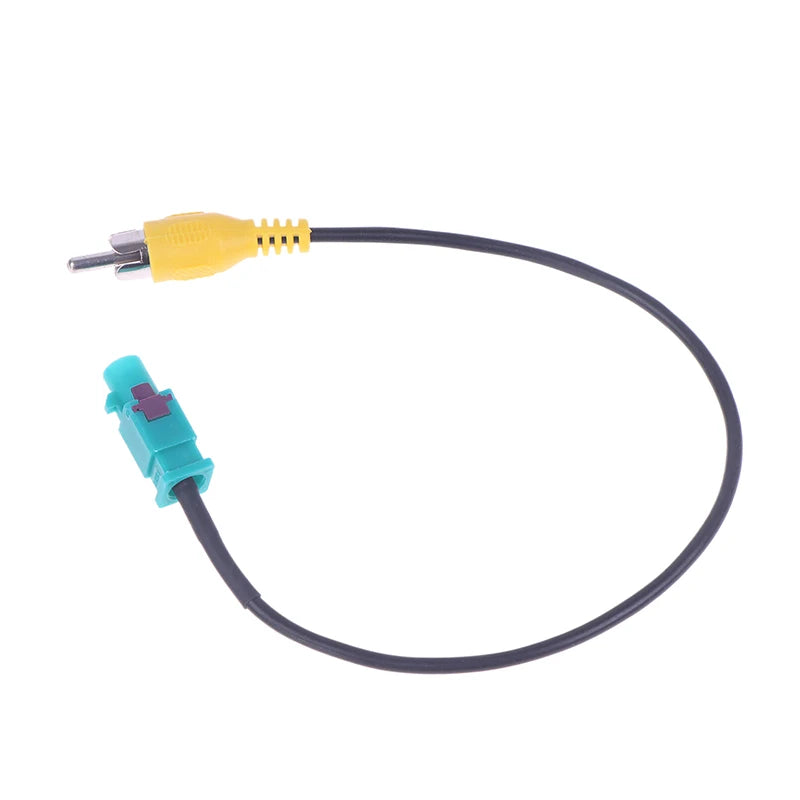 1/2pcs Fakra to RCA Connector Cable for Car Rear Sight Conversion, Rear View Camera Adapter Oasis Select