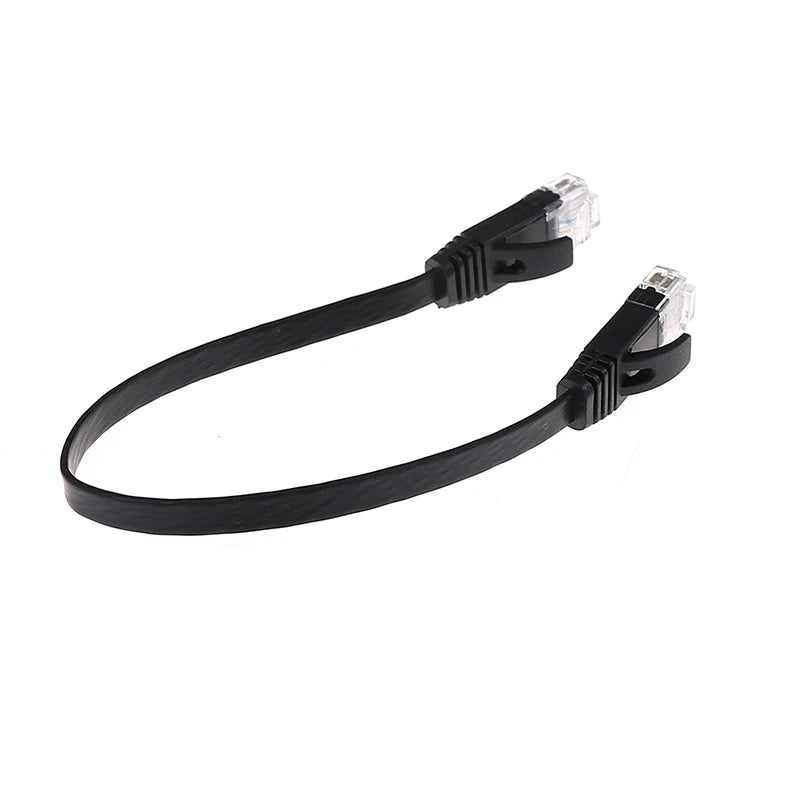 Cat6 30cm Slim RJ45 Patch Cable – 1000Mbps Gigabit Ethernet
