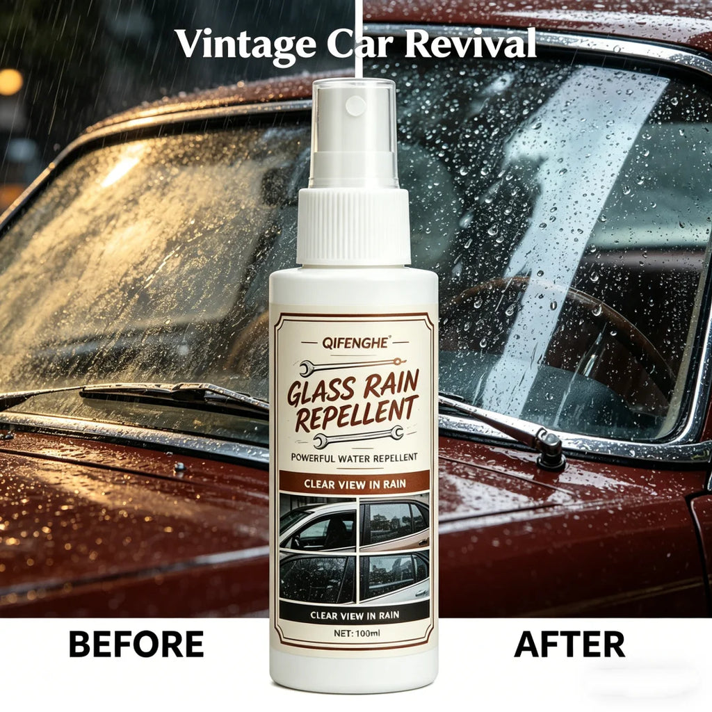 Glass Rain Repellent Spray for Car Windshield & Mirrors 100ml Glass Repellent Spray Oasis Select