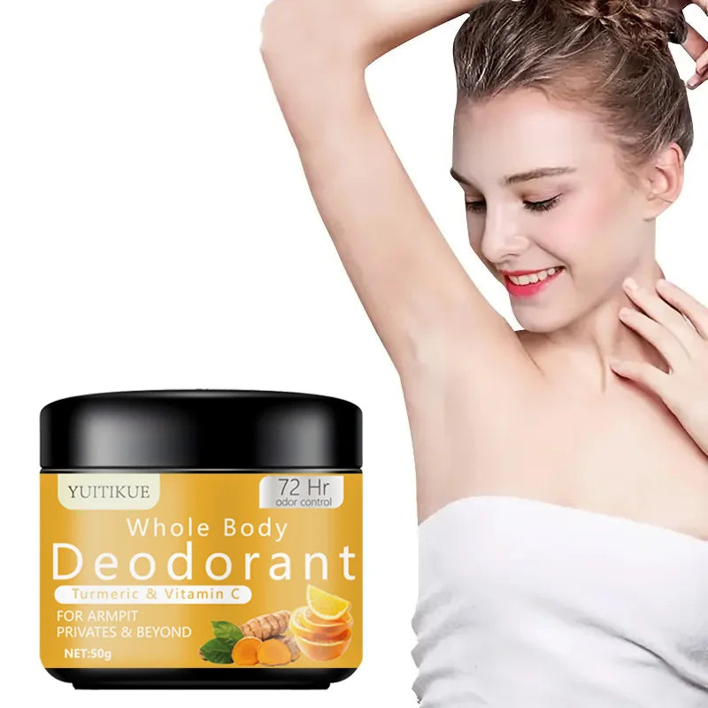 YUITIKUE 72H Whole Body Deodorant Stick – Turmeric & Vitamin C Deodorant Stick Oasis Select