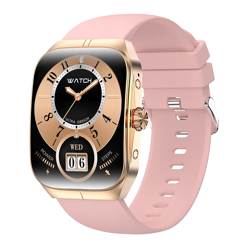 Men Smartwatch Women Sports Health Watches NFC 1.95" AMOLED Screen Music Waterproof Blue Tooth Call Heart Rate Voice Assistant Oasis Select GDPIS