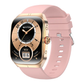 Men Smartwatch Women Sports Health Watches NFC 1.95" AMOLED Screen Music Waterproof Blue Tooth Call Heart Rate Voice Assistant Oasis Select GDPIS