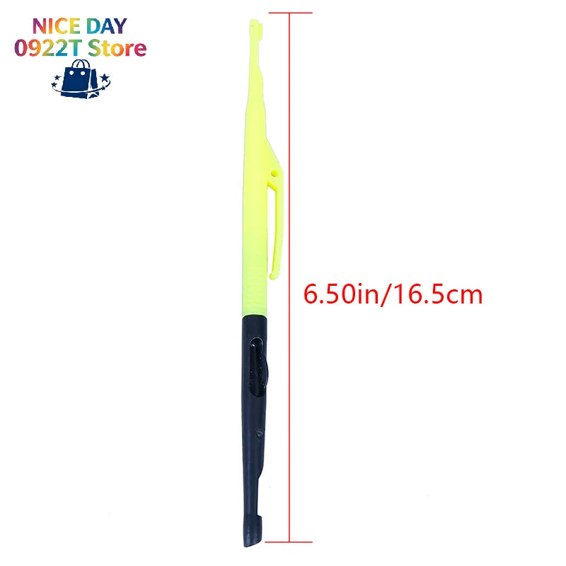 2Pcs Plastic Hook Remover Disgorger Knot Picker Tyer Tier Fly Fishing Hooks Tying Tools Fish Unhook Extractor Detacher@#X Oasis Select