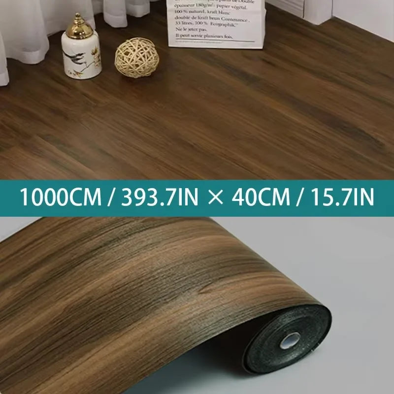 Wood Grain Self-Adhesive 40cm Wide Moisture-Proof And Stain-Resistant Background Wall Bedroom Kitchen And Floor Stickers. Oasis Select A 40cmX3m