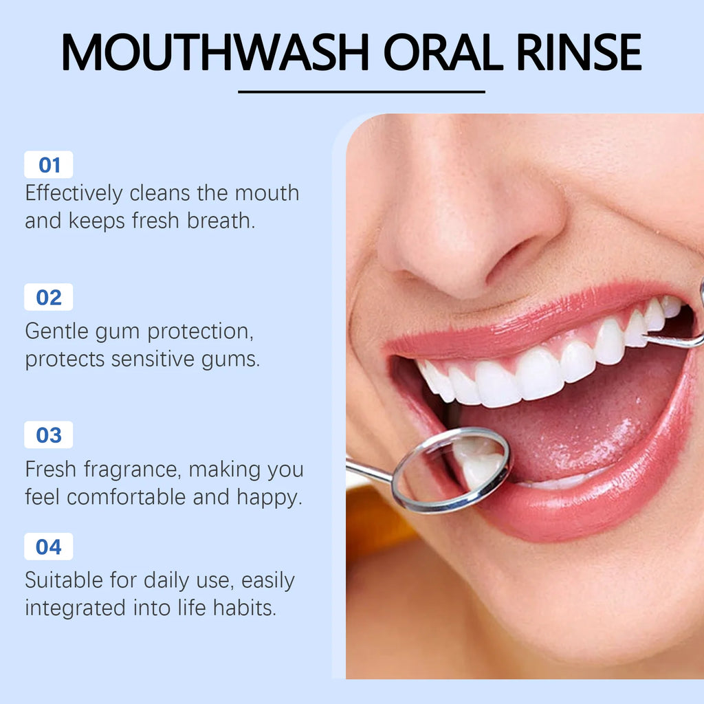 Oralhoe Peppermint Mouthwash – Fresh Breath & Oral Care 120ml