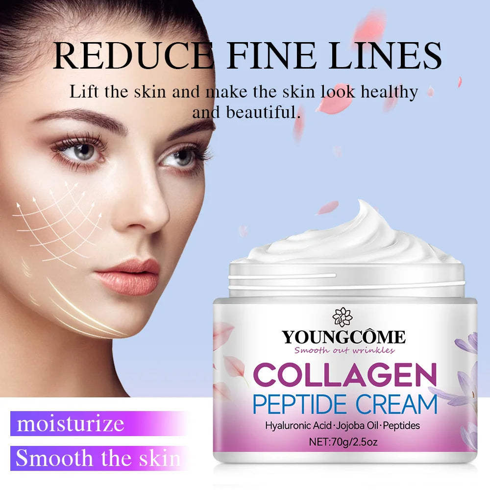 Collagen Peptide Face Cream Activates The Skin Deeply Nourishes Strongly Tightens Obviously Smoothes Creates A Shiny Complexion Oasis Select