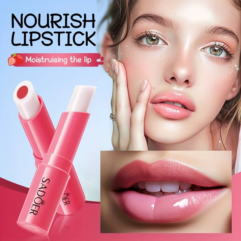 Strawberry Color-Changing Moisturizing Lip Balm 2.5g Tinted Lip Balm Oasis Select