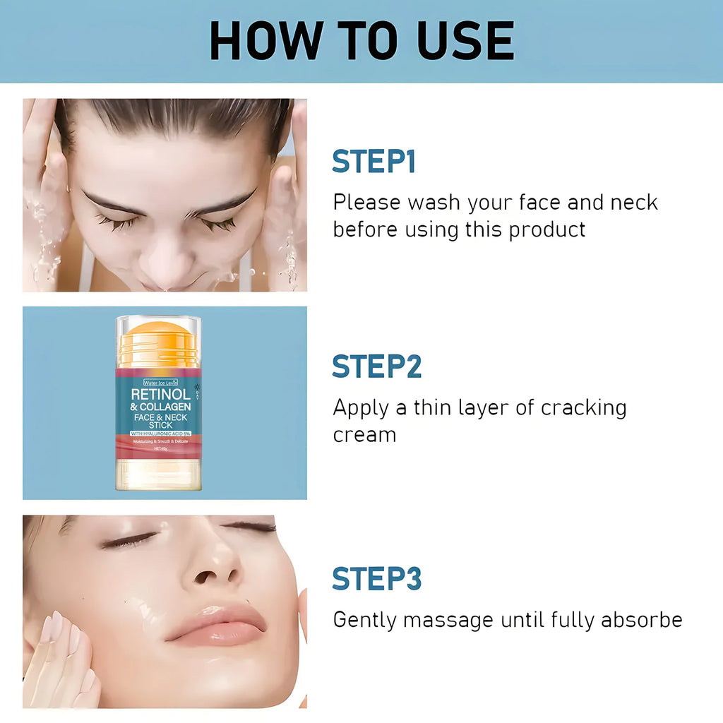 Retinol Firming Cream Stick – Collagen, Hyaluronate Face Moisturizer Retinol Face Cream Oasis Select