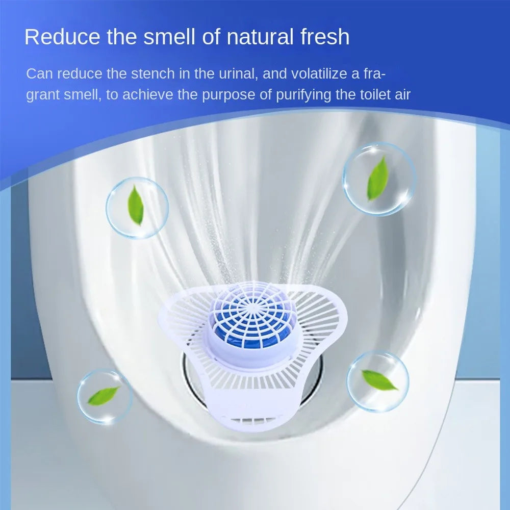 Anti Splash Design Urinal Deodorant Mat Soft Easy to Use Anti Splash Urinal Mats Odor Freshener Mat Pad Oasis Select