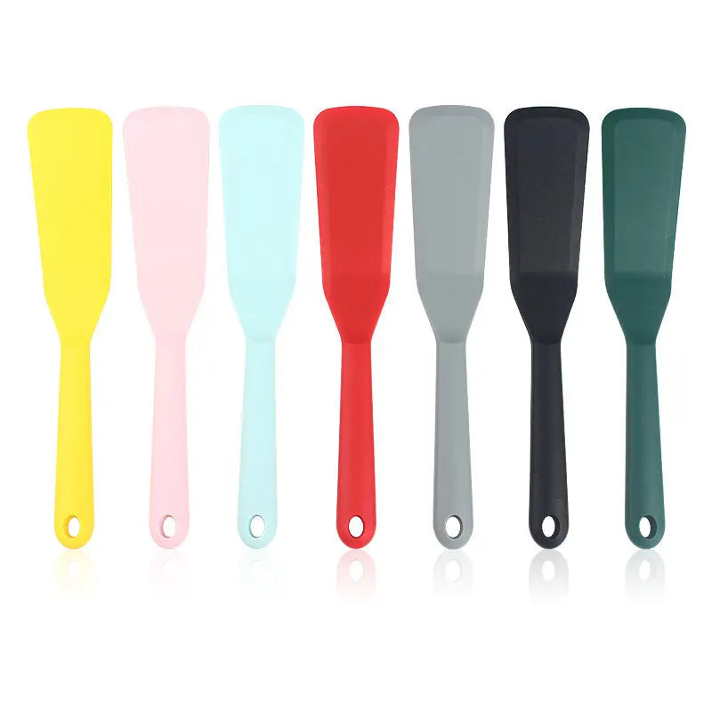 Vibrant Food Grade Silicone Cooking Turner Scratch Resistant Non Stick Cookware Accessory Versatile Kitchen Scraper for Pancake Oasis Select