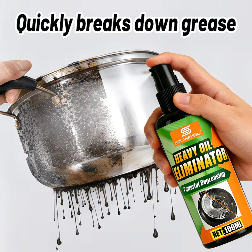 Heavy-Duty Kitchen Degreaser Spray – Fast-Acting Grease Remover