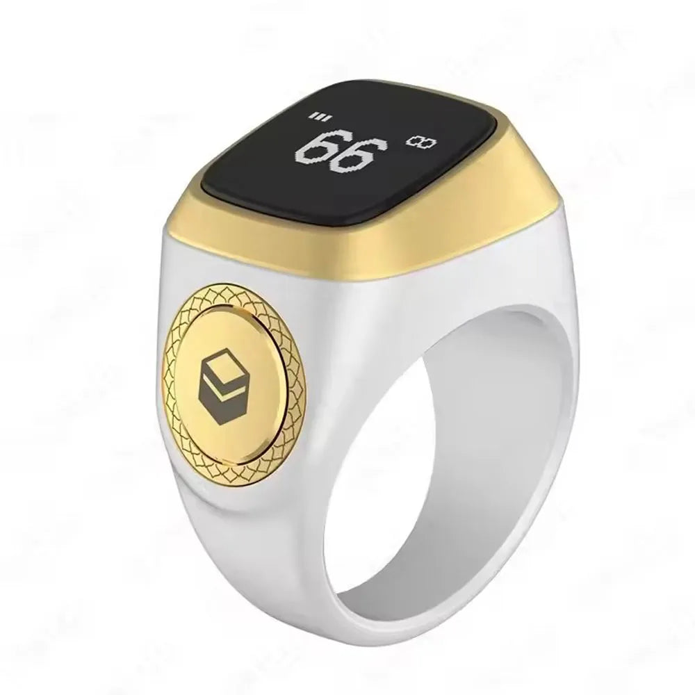 Smart Zikr Ring – Digital Tasbih, Qibla & Prayer Reminder