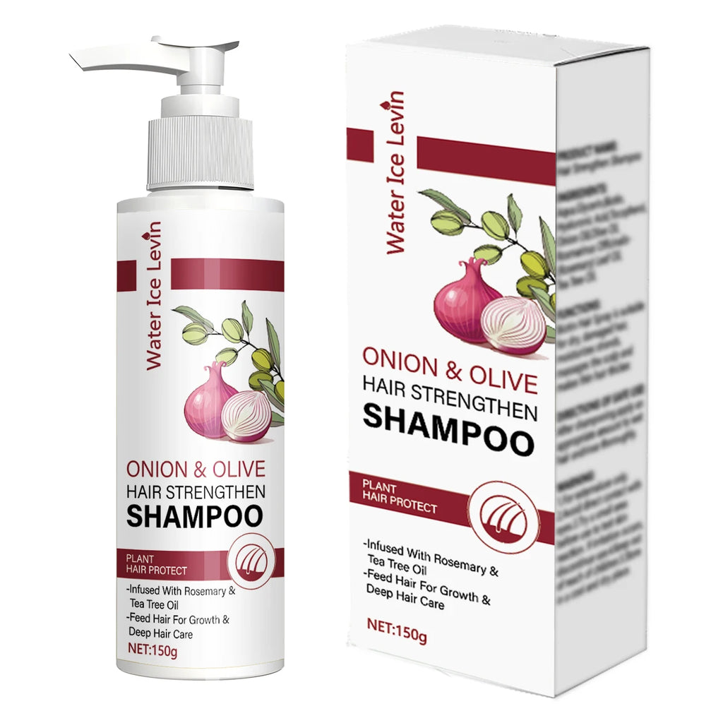 Onion & Olive Shampoo with Biotin & Rosemary – Hair Growth Strengthening Shampoo Oasis Select Nourishing