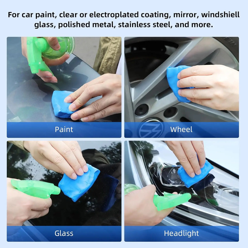 Car Clay Bar -Features exceptional cleaning and adsorption capabilities suitable for deep cleaning and detailing of vehicles Oasis Select
