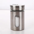 Seasoning Bottle Stainless Steel Rotating Spice Storage Box Condiment Jar BBQ Cooking Herbs Pepper Toothpick Holder Salt Shaker Oasis Select Condiment-bottle