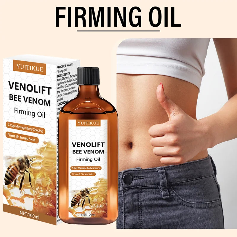 YUITIKUE Bee Venom Firming Body Oil 100ml – Slimming & Contour