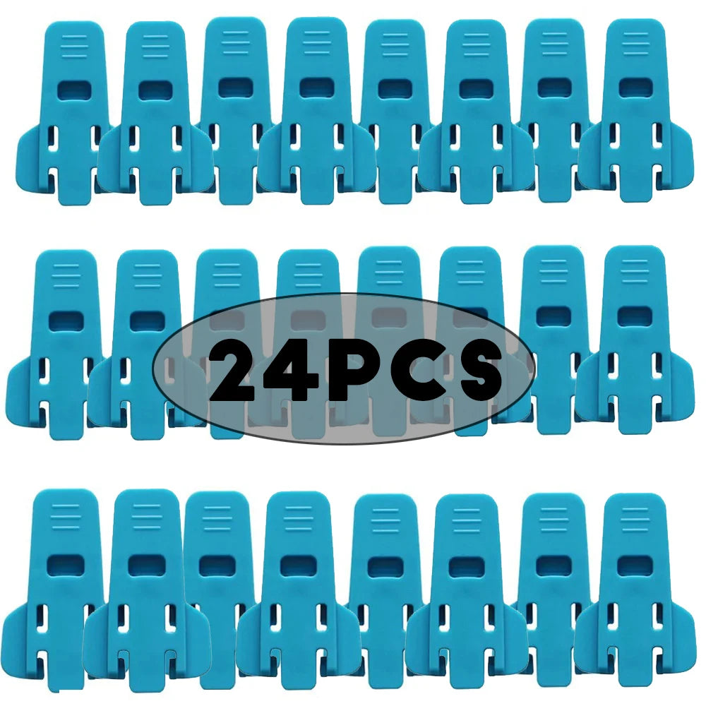 Simple Portable Bottle Opener Reusable Easy Can Opener Sealed Drink Beer Cola Opener Lid Remover Kitchen Supplies Camping Tools Oasis Select 24pcs blue