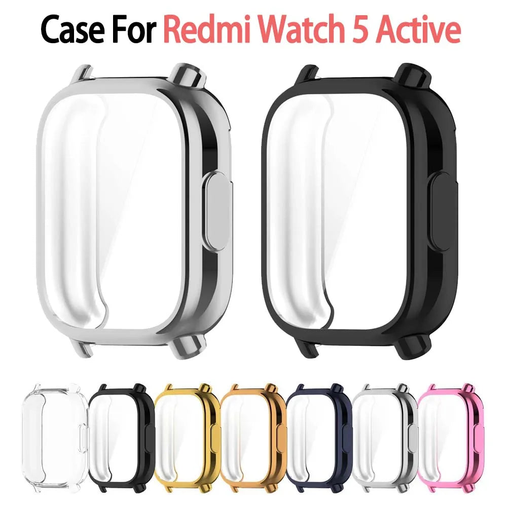 TPU Case Cover for Redmi Watch 5 Active – Protective Bumper Smartwatch Protective Case Oasis Select