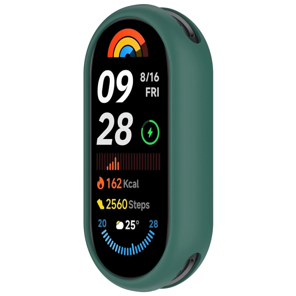 Silicone Case for Xiaomi Mi Band 10/9/8 – Shockproof Cover Smartwatch Case Oasis Select