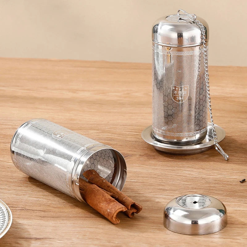 Stainless Steel Tea Infuser Tea Leaves Spice Seasoning Ball Strainer Teapot Fine Mesh Coffee Filter Teaware Kitchen Accessories Oasis Select