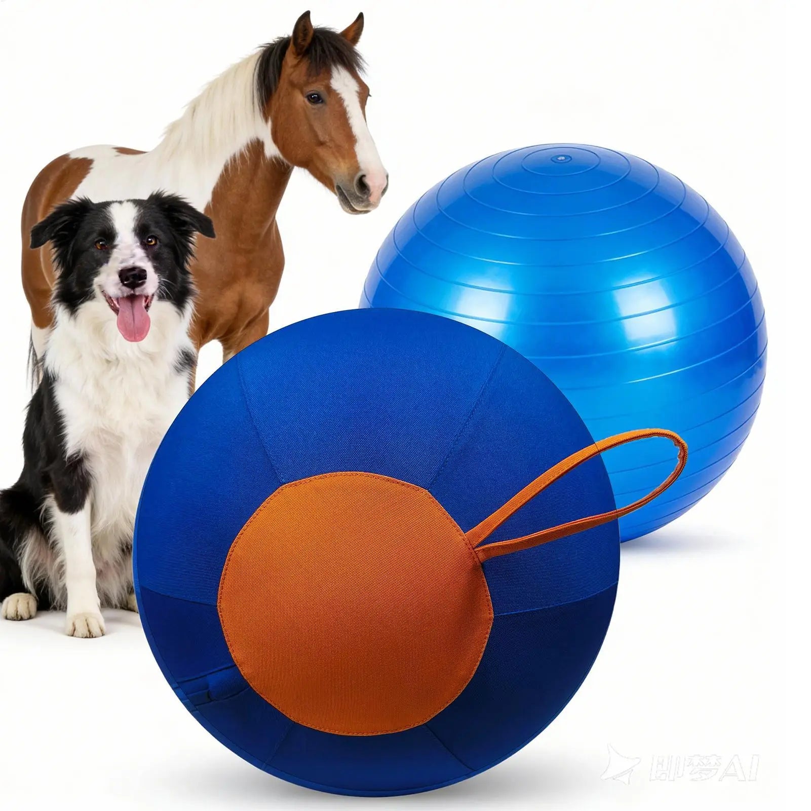 Large Dog Ball Interactive Moving Toys Pet Supplies Herding Ball Dog Toy Ball Dog Fetch Ball Toy Tough Pet Ball Puppy Chew Toy Oasis Select