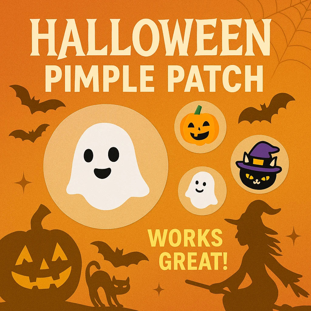 80/48 cute pumpkin model stickers - waterproof to cover facial blemishes, suitable for music festivals and Halloween essentials Oasis Select