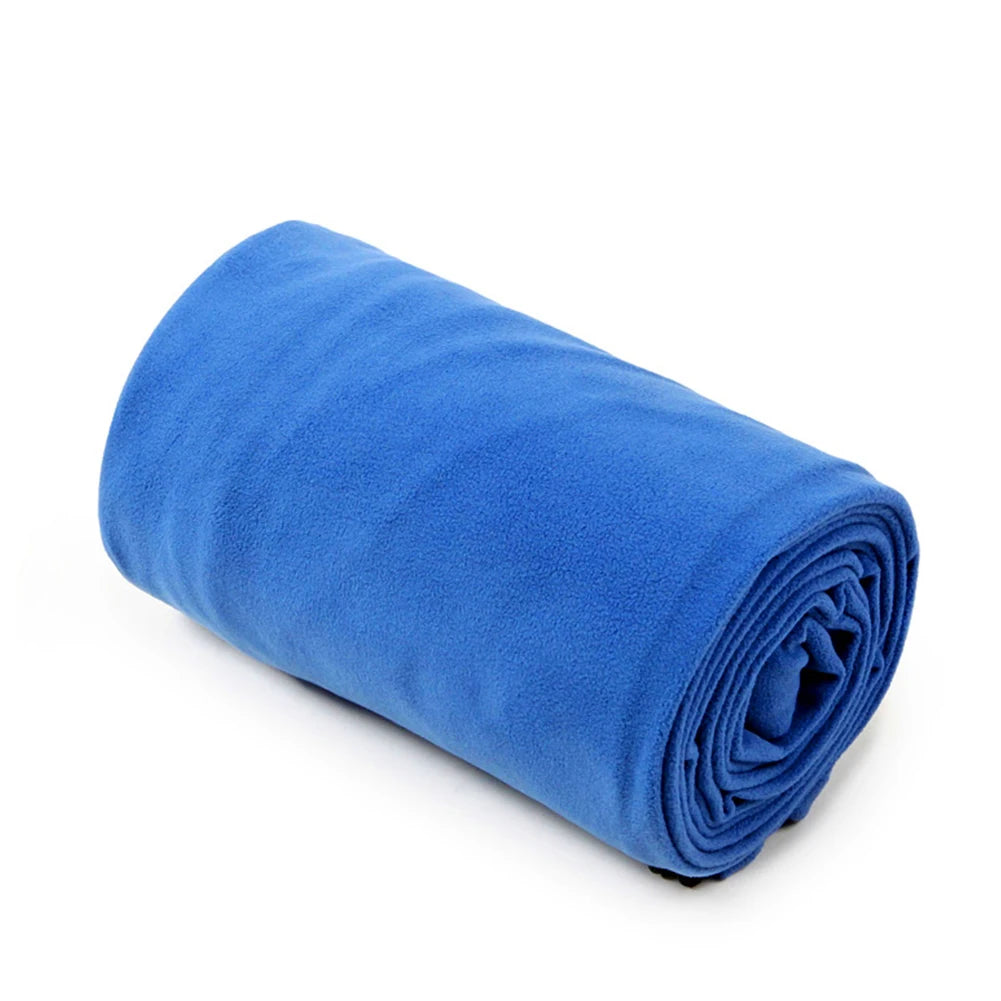 Camping Sleeping Bags Liner Portable Ultralight Fleece Sleeping Bag Warm Liner Camp Tent Bed Mat For Backpacking Camp Supplies Oasis Select