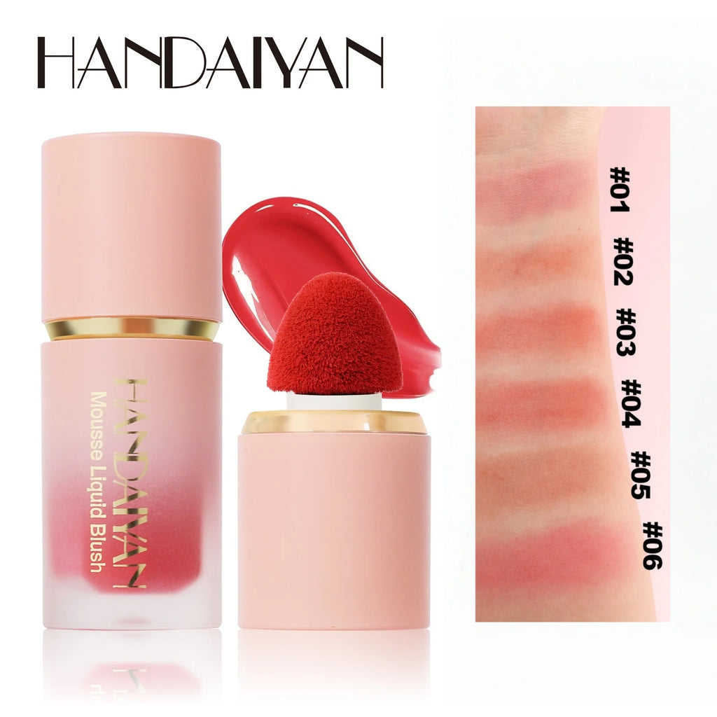 HANDAIYAN Velvet Liquid Blush – Matte, Long-Lasting Cheek Color