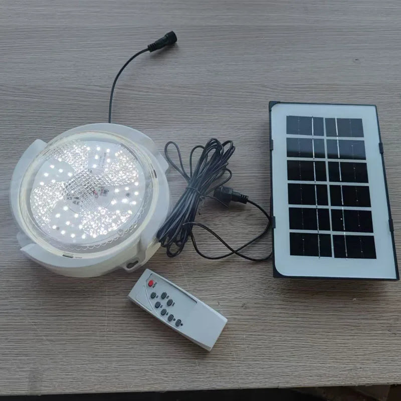 SHINEKNOT Solar Outdoor Wall Light – IP65, Remote Control, LED