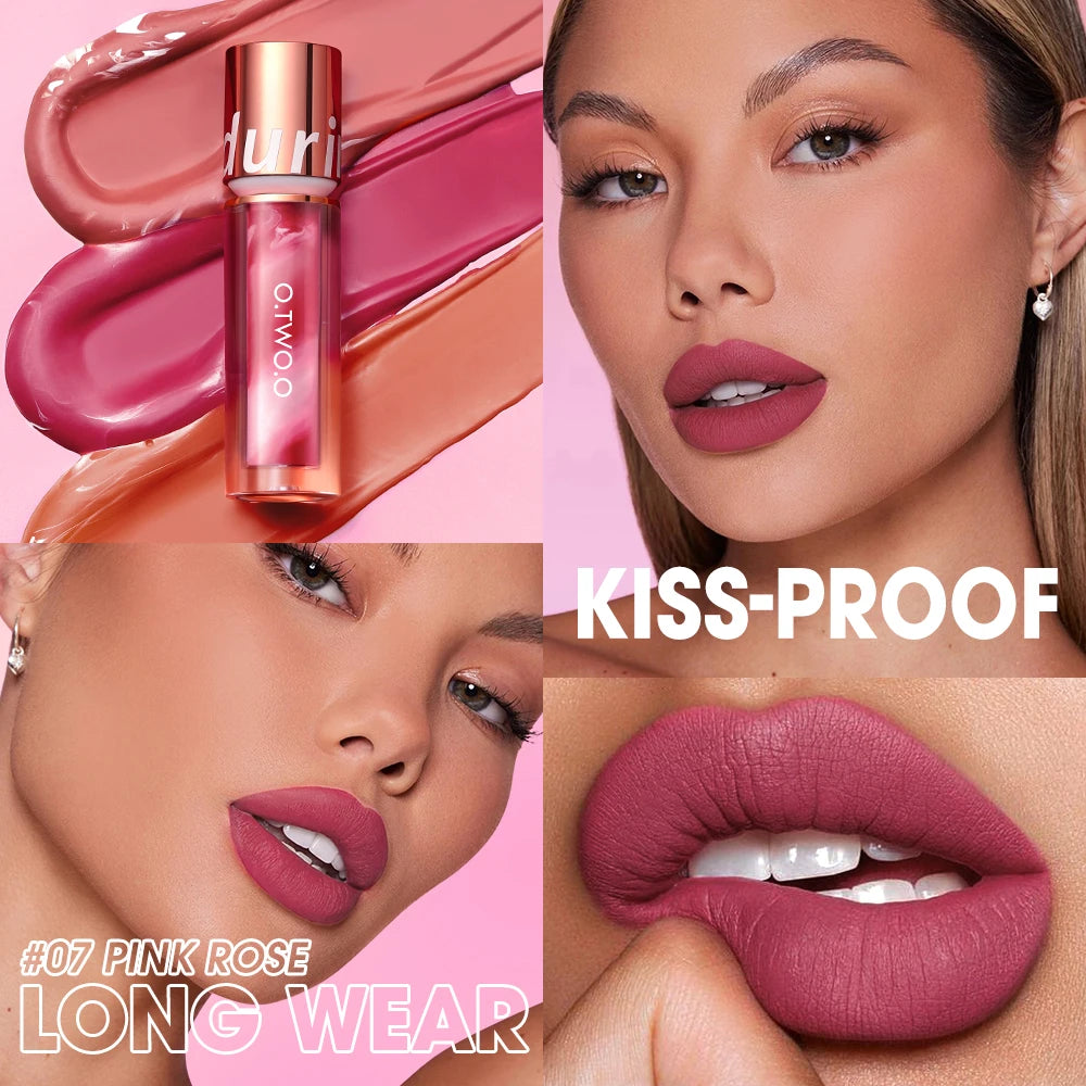 O.TWO.O Matte Liquid Lipstick – Waterproof 24H Color-Lock