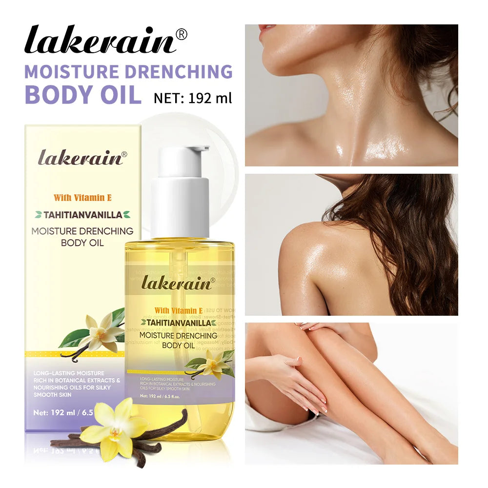Moisture Drenching Body Oil Long-Lasting Hydration Non-greasy Body Lotion Improves Dry Skin Deeply Nourishes Body Care Cosmetics Oasis Select