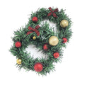 Christmas Ball Grid Bow Wreath Mini Decorative Element for Holiday Table Centerpiece and Home Desktop Decoration Oasis Select China Mainland