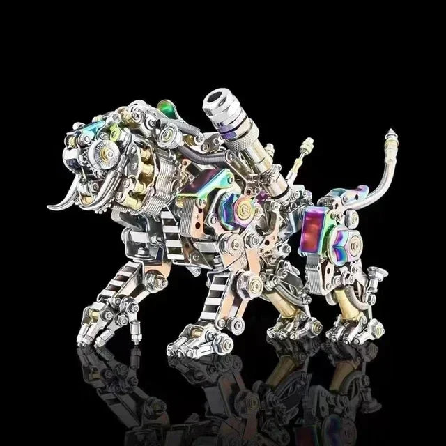 Mechanical Tyrannosaurus Rex, Cobra, Tiger, Scorpion King, Praying Mantis, Hell level 3D Metal Puzzle Model, High difficulty Toy Oasis Select 3