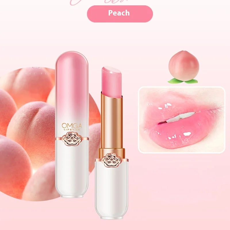 Color Changing Moisturizing Lipstick – Non-Stick, All Skin Types Color Changing Lipstick Oasis Select Peach