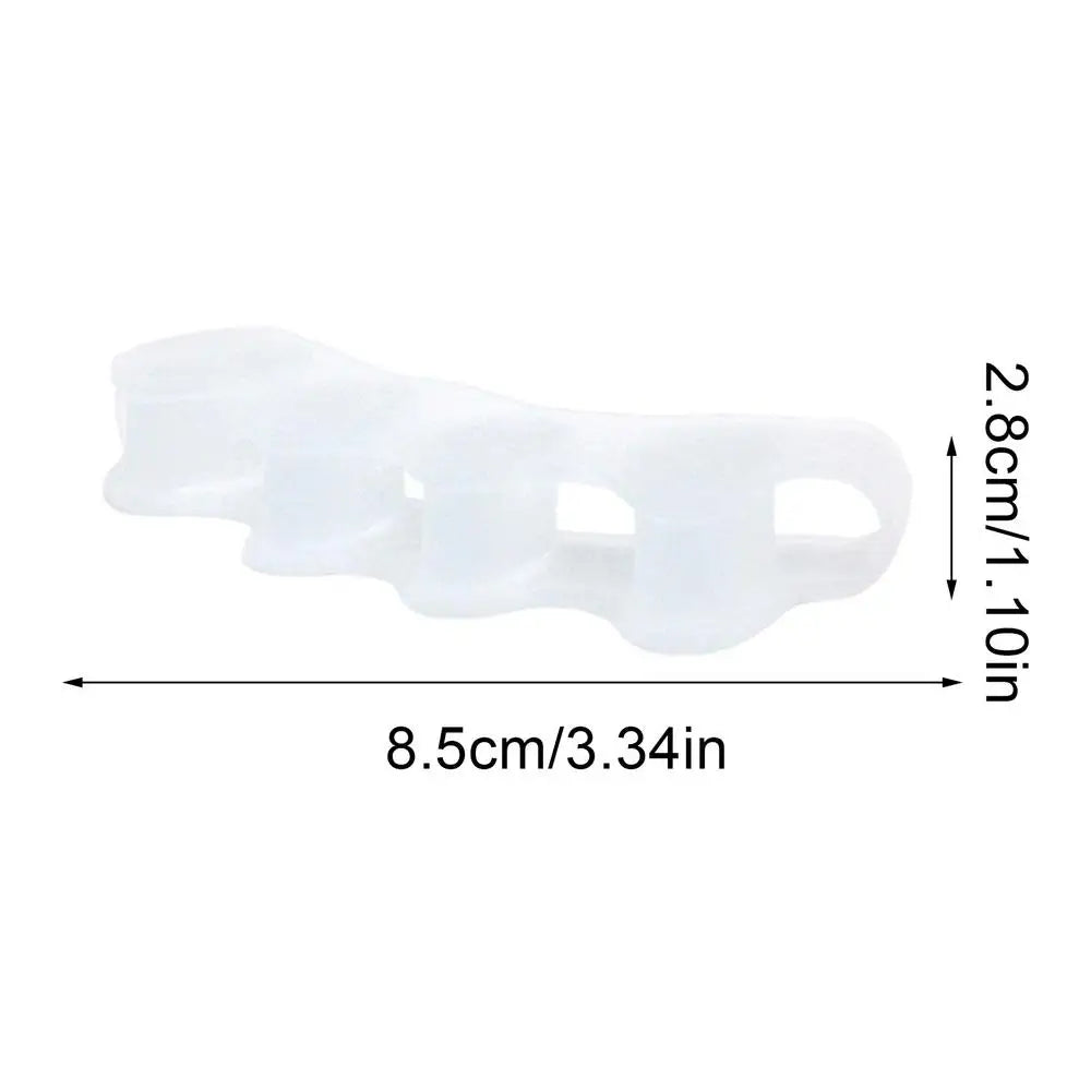 Silicone Toe Separator & Bunion Corrector – 1 Pair