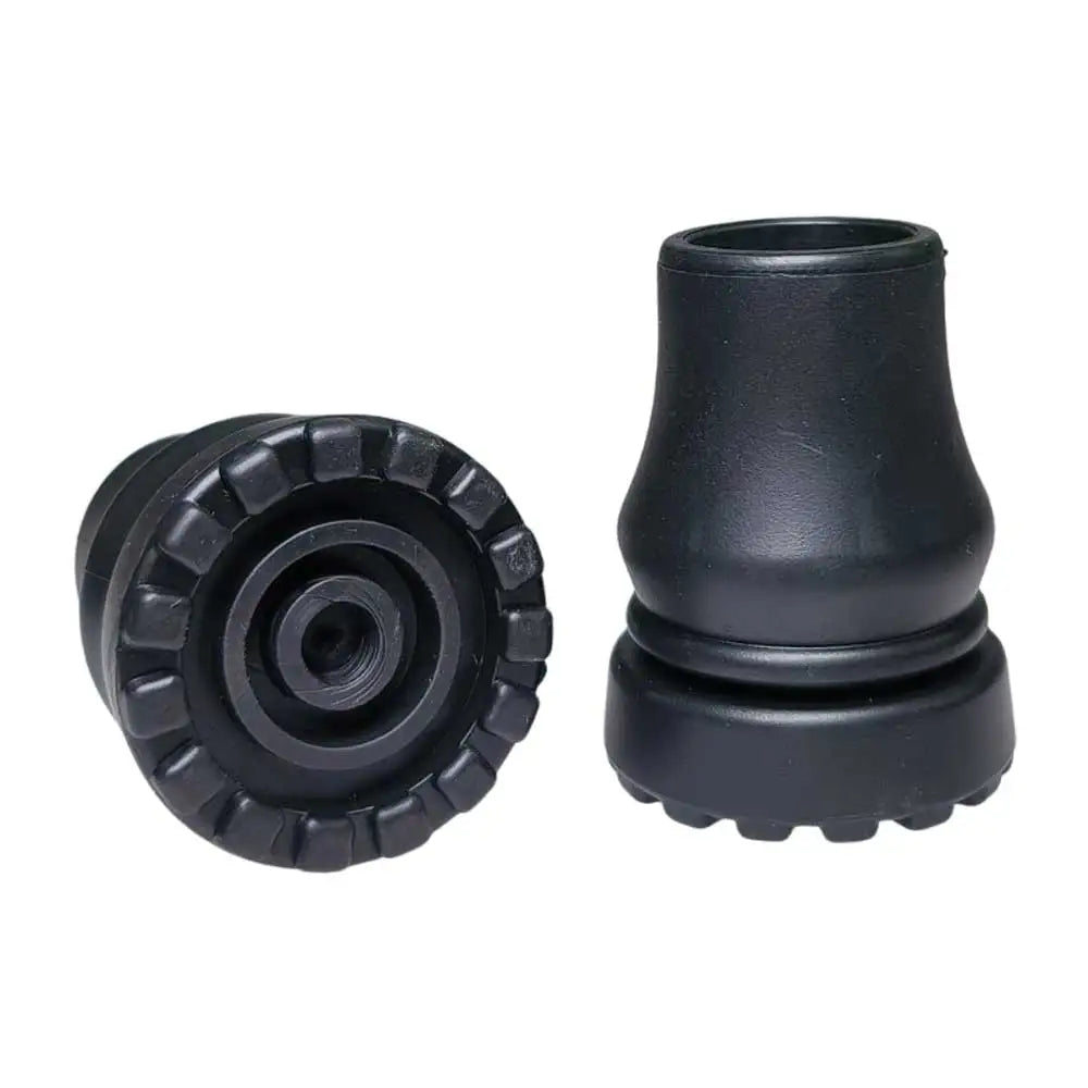 Rubber Cane Tips Heavy Duty Walking Cane Tips Black Sturdy Replacement for Seniors Walking Stick, Safety Cane Crutch Accessories Oasis Select