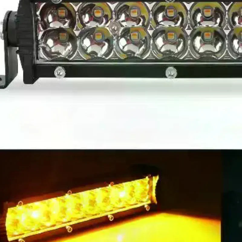 8.5 Inch Slim LED Light Bar For Truck Tractor, Small LED Pods Off Road Driving Auxiliary Fog Lights 60W 6000lm, Waterproof Oasis Select