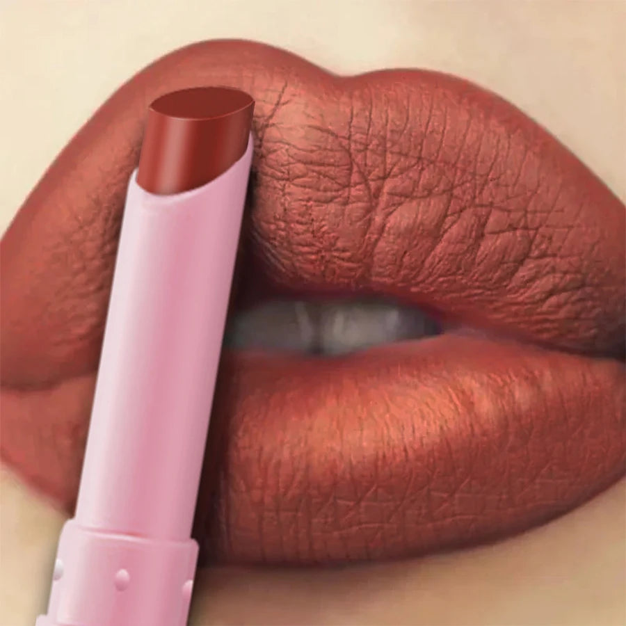 KAFURUX 15-Color Velvet Matte Lipstick – Long-Lasting Lip Tint