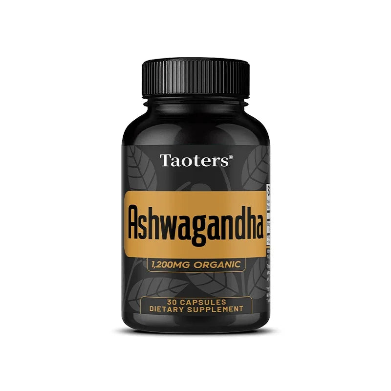 Organic Ashwagandha Capsules – Focus, Energy & Mood | 120ct