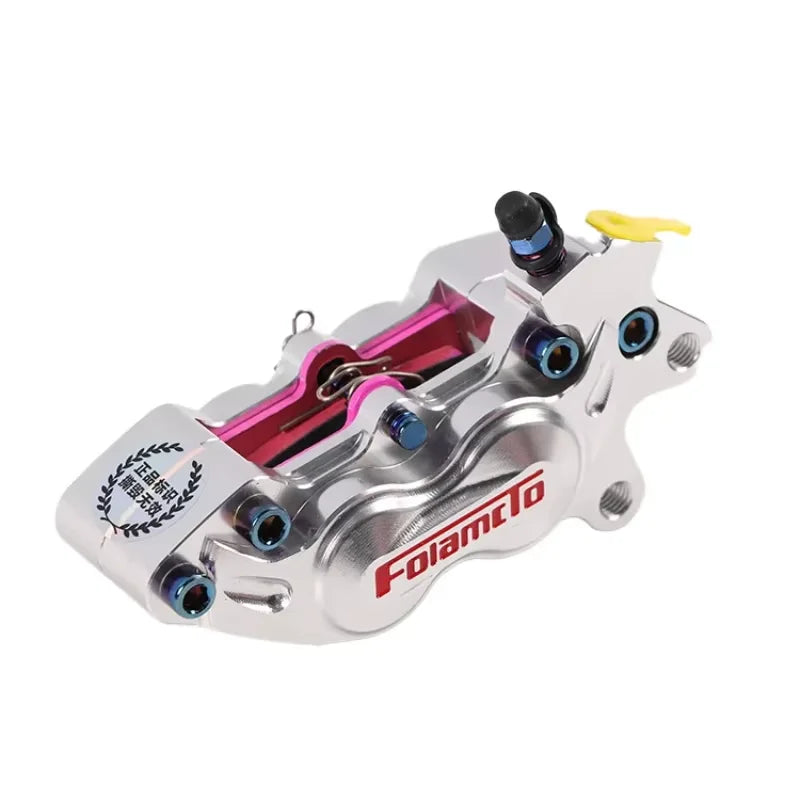 Flandro Track Edition Big Clam Brake Caliper Universal Aftermarket Disc Brake Caliper for Electric Motorcycles Oasis Select left 1